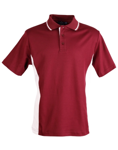 Picture of Winning Spirit, Kids TrueDry Contrast S/S Polo